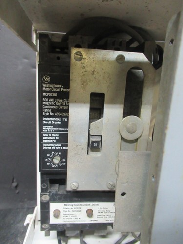 CONTROL DE ARRANQUE MOTOR CUTLER HAMMER 12" CON A10CN0 NEMA TALLA 1 15 AMP 600 VAC - Imagen 4 de 11