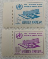 DOMINICAN REPUBLIC  - SCOTT #618 - 19 - W.H.O - MNH