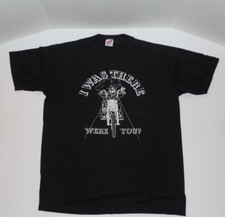 Vintage Motorcycle Fundraiser T-Shirt Made in USA L Large