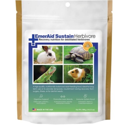 EmerAid Sustain Nutritionally Complete Recovery Food for Herbivores 400gm