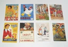 Lot of 8 Postcard Reproduction Advertising Poster Old Pub