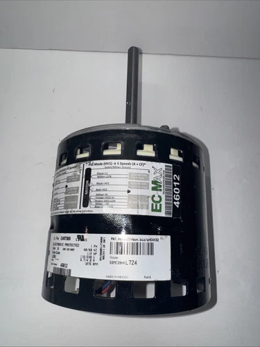 Genteq Blower Motor No Module 5SME39HXL724 1/2HP 1PH 1075RPM