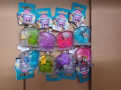 Lot of 8 Pieces Different Characters Disney Doorable Tsunameez Acrylic Keychain
