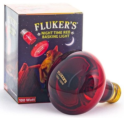 Reptile, Flukers Professional Series Nighttime Red Basking Light (100 Watt)