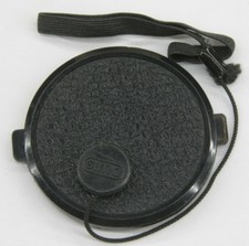 55mm - Front Snap On Lens Cap Leash - Unbranded - Textured - USED E52L