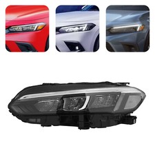 For 2022-2024 Honda Civic LED Headlight Headlamp Assembly LED DRL Driver Side LH