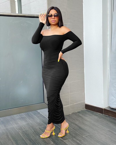 New Women Off Shoulder Long Sleeves 