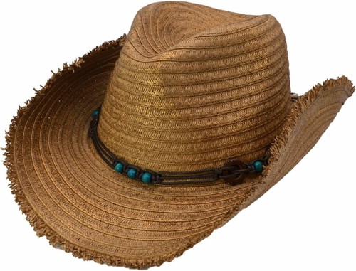 Sombreros de vaquero de paja unisex más vendidos del Reino Unido en talla única, 6 diseños💨 - Imagen 12 de 15