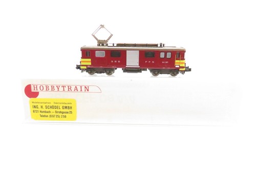 (FRF124) Hobbytrain 14443 E-Lok De 4/4 "Hochstrasser" der SBB, N, OVP - Picture 10 of 12