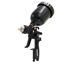 Professional HVLP Gravity Feed Spray Gun - 600Ml Paint Cup1.3Mm for Furniture, W