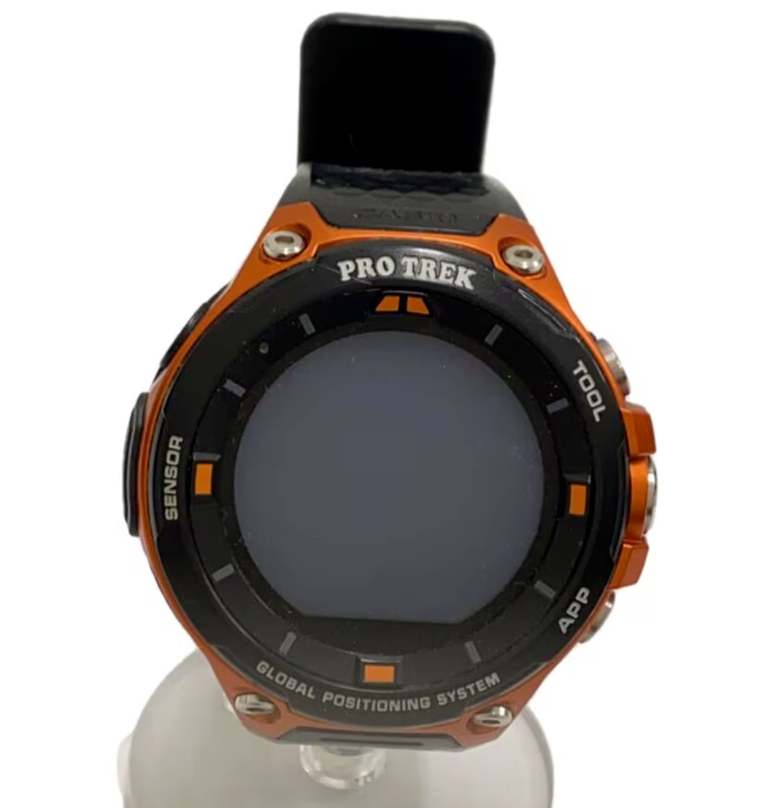 Casio PRO TREK WSD-F20 61.7mm Orange Case Black Classic Casio PRO TREK WSD-F20 61.7mm Orange Case Black Classic