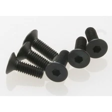 Traxxas 4x12mm Flat Head Countersunk Hex Screws (6pcs) (2542)