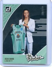 2019 Donruss WNBA ASIA DURR RC The Rookies Silver Press Proof /199 LIBERTY