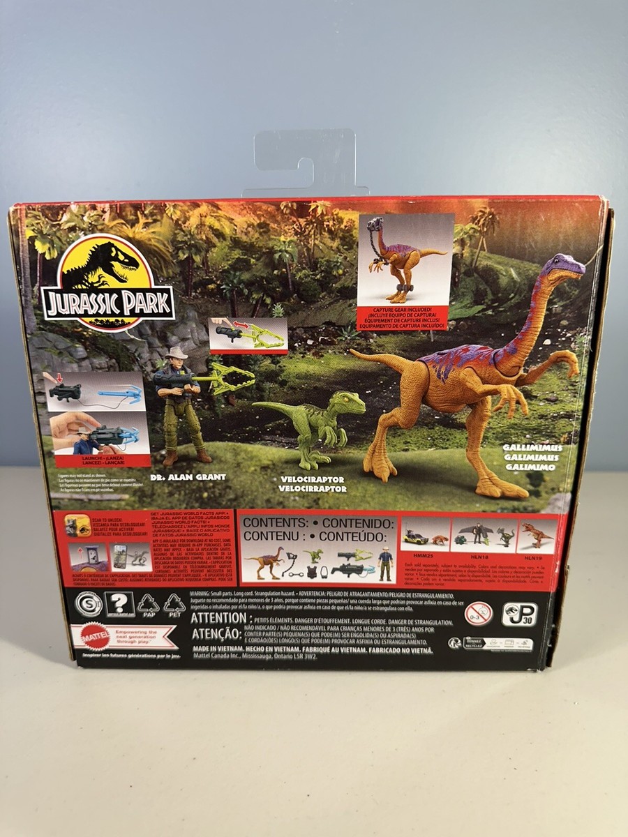 Mattel '93 Classic Jurassic Park Dr. Alan Grant Tactical Claw Pack