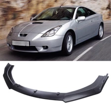 For Toyota Celica 2000-2005 Matte Black Front Bumper Lip Spoiler Splitter Chin