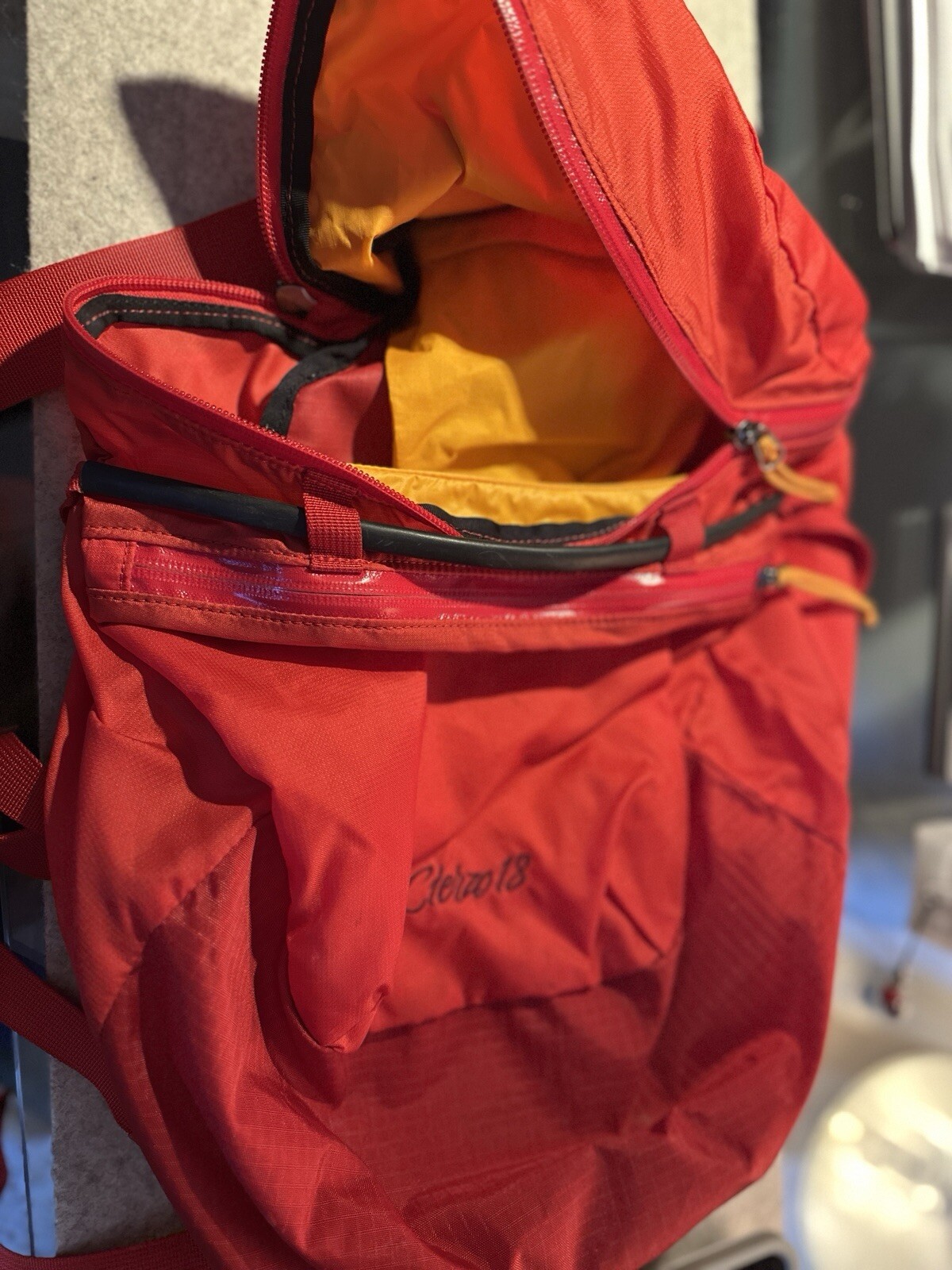 Arcteryx Backpack/Red/Orange/Backpack/Daypack/Cie… - image 3