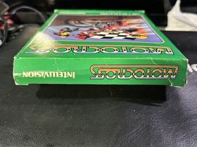MOTO-CROSS INTELLIVISION GAME CIB, CLEANED & TESTED 5/22/26