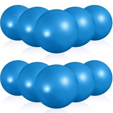10 Pcs Small Exercise Pilates Ball Bulk 9 Inch Mini Yoga Balls Anti Burst and...