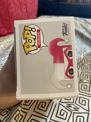 Funko Pop! Heroes #45 Harley Quinn Diamond Hot Topic Exclusive DC Heroes Pink - Picture 7 of 8