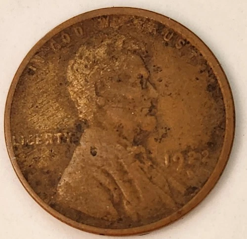 1922-D Lincoln Wheat Cent Penny Fine