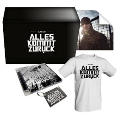 ALPA GUN - ALLES KOMMT ZURÜCK (LIMITED BOXSET + T-SHIRT L,POSTER)  CD NEU 