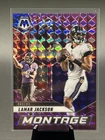 2025 Panini Mosaic Football Purple Lamar Jackson #8