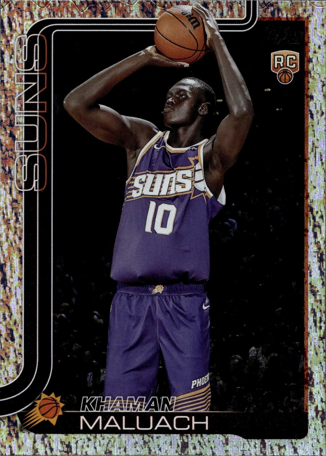 2025-26 Topps Holo Foil Khaman Maluach Rookie Card #210