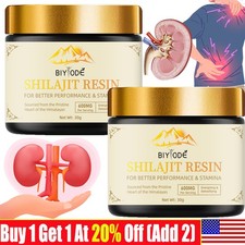 Himalayan Pure 100 Shilajit, Soft Resin, Organic, Extremely Potent, Fulvic Acid