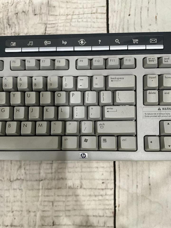 Vintage HP Keyboard KB-0228 Computer Keyboard - Image 3 of 4