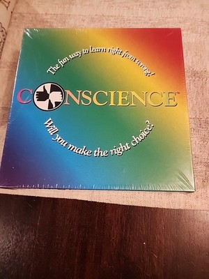 Conscience The Fun Way To Learn Right From Wrong Board Game Sealed New