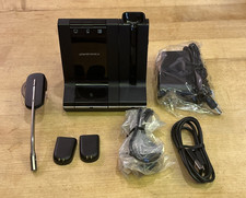 Plantronics SAVI 745 Wireless Headset W745 Black Remote Work From Home Setup