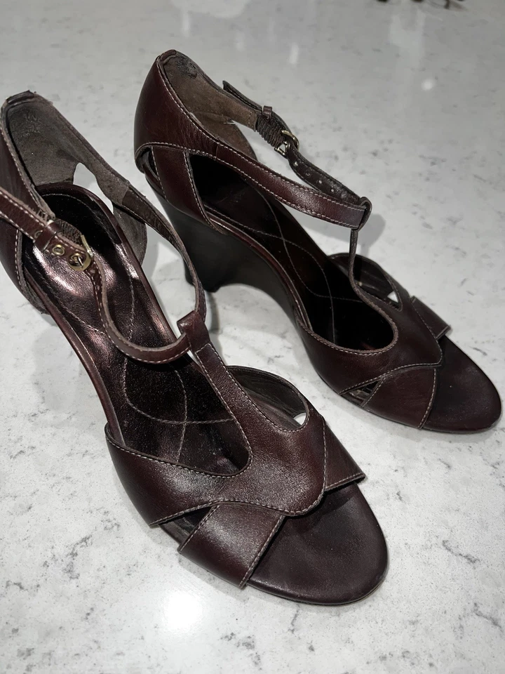 Joan And David Wedge Mary Jane Style 6.5 Foto 2 de 4