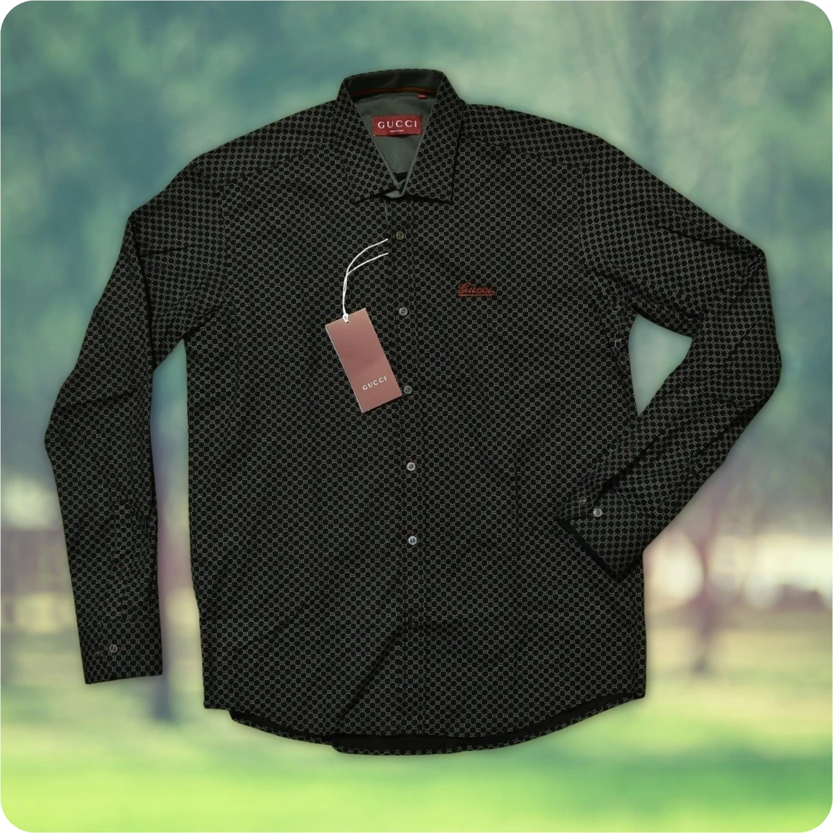 Gucci Long Sleeve Black Shirts for Men for sale | eBay