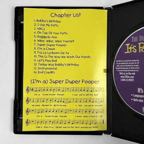 It's Potty Time - The Duke Family Series, Learning Through Entertainment (DVD) - Picture 8 of 12