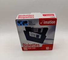 LOW PRICE 10 PACK Imation Diskettes IBM 2HD 1.44MB