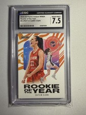 Panini 2024-25 Instant WNBA Caitlin Clark ROY Rookie Insert #CCROY-A CGC 7.5