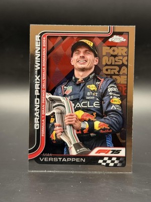 Max Verstappen 2025 Topps Chrome Formula 1 #99 Oracle Red Bull Racing