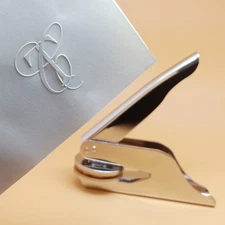 Embosser Stamp Custom Wedding Seal Personalized Envelope