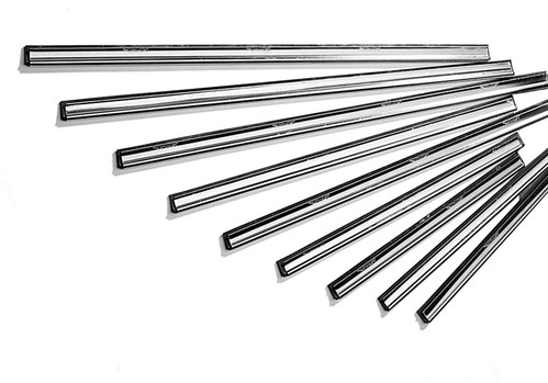 1229 Master Stainless Steel Channel with Rubber, 12" (Pack of 12)