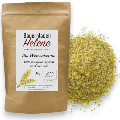Frische Bio-Weizenkeime aus Österreich   Bauernladenhelene 1kg