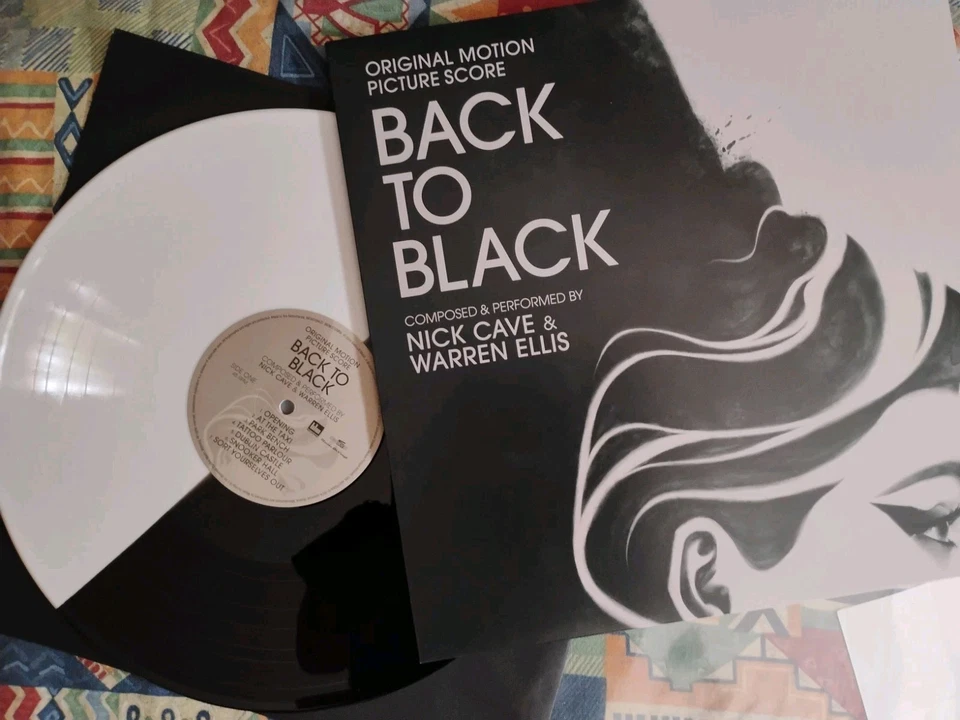 12" LP Vinyl Nick Cave Warren Ellis Filmmus. Back To Black numb. ed. - MOV000045, Foto 2 von 5