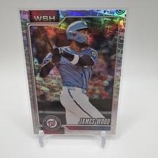 2026 Topps Series 1 Celebration - James Wood #349 - Opening Day Foil