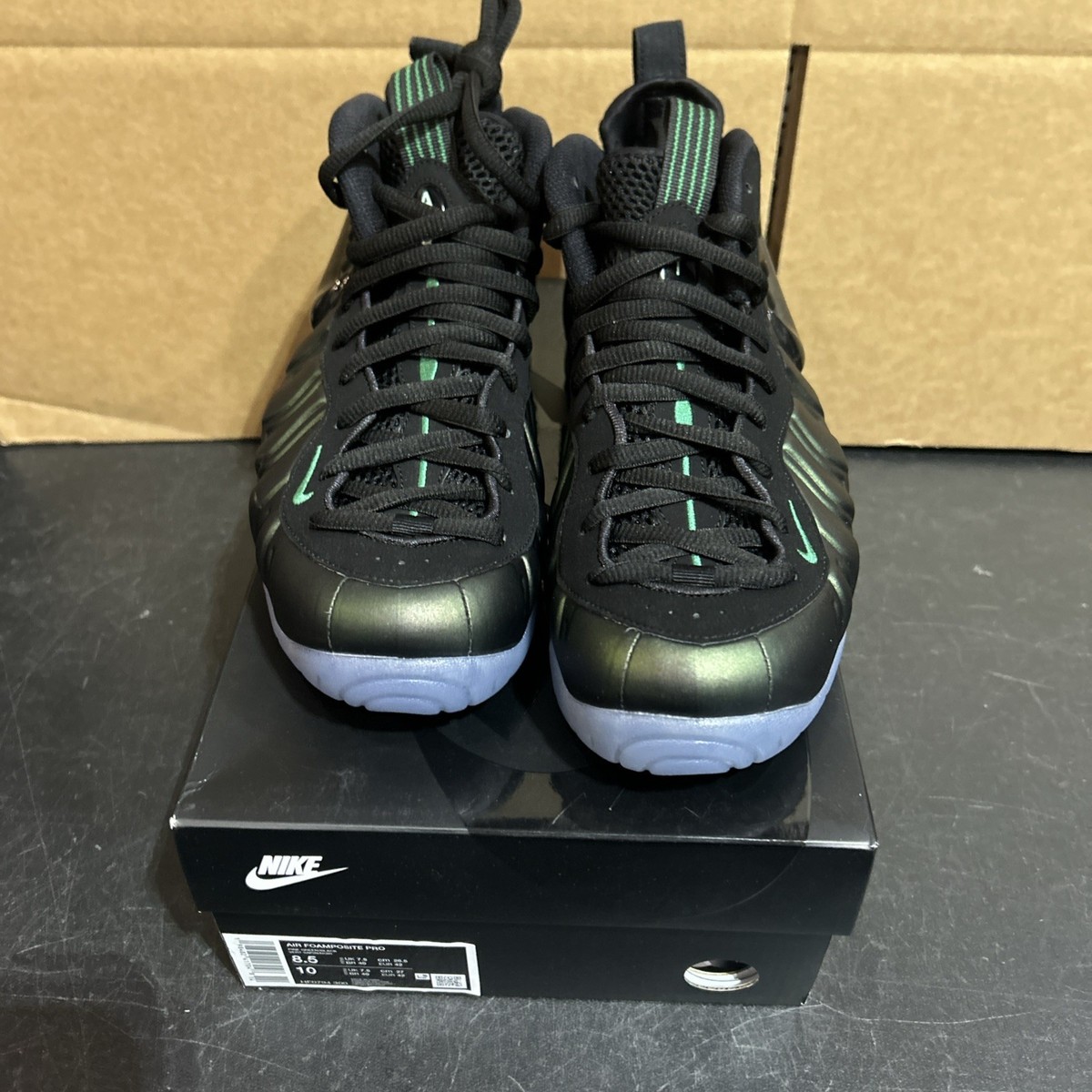 Nike Air Foamposite Pro PINE GREEN 2025 HF0794-300 MENS SIZE 8.5
