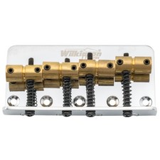 Wilkinson 57mm 2-1/4" 4-String Fixed Bridge Brass Saddle For Precision Jazz Bass