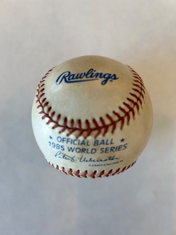 1985 Rawlings Official World Series Baseball Ball Cardinals/ Royals