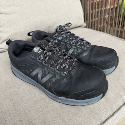 New Balance 412 Mens Alloy Safety Toe Industrial Work Shoes Black 9.5 Sneakers