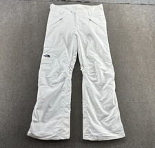 Pantalones de nieve The North Face para mujer L blancos Hyvent cargo snowboard al aire libre