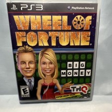 THQ Wheel of Fortune Sony PlayStation 3 PS3 Game Disc w/ Case E 2010 NTSC
