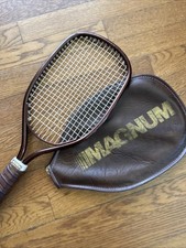 Vintage Racquetball Racquet Bronze With Case Excellent Condition