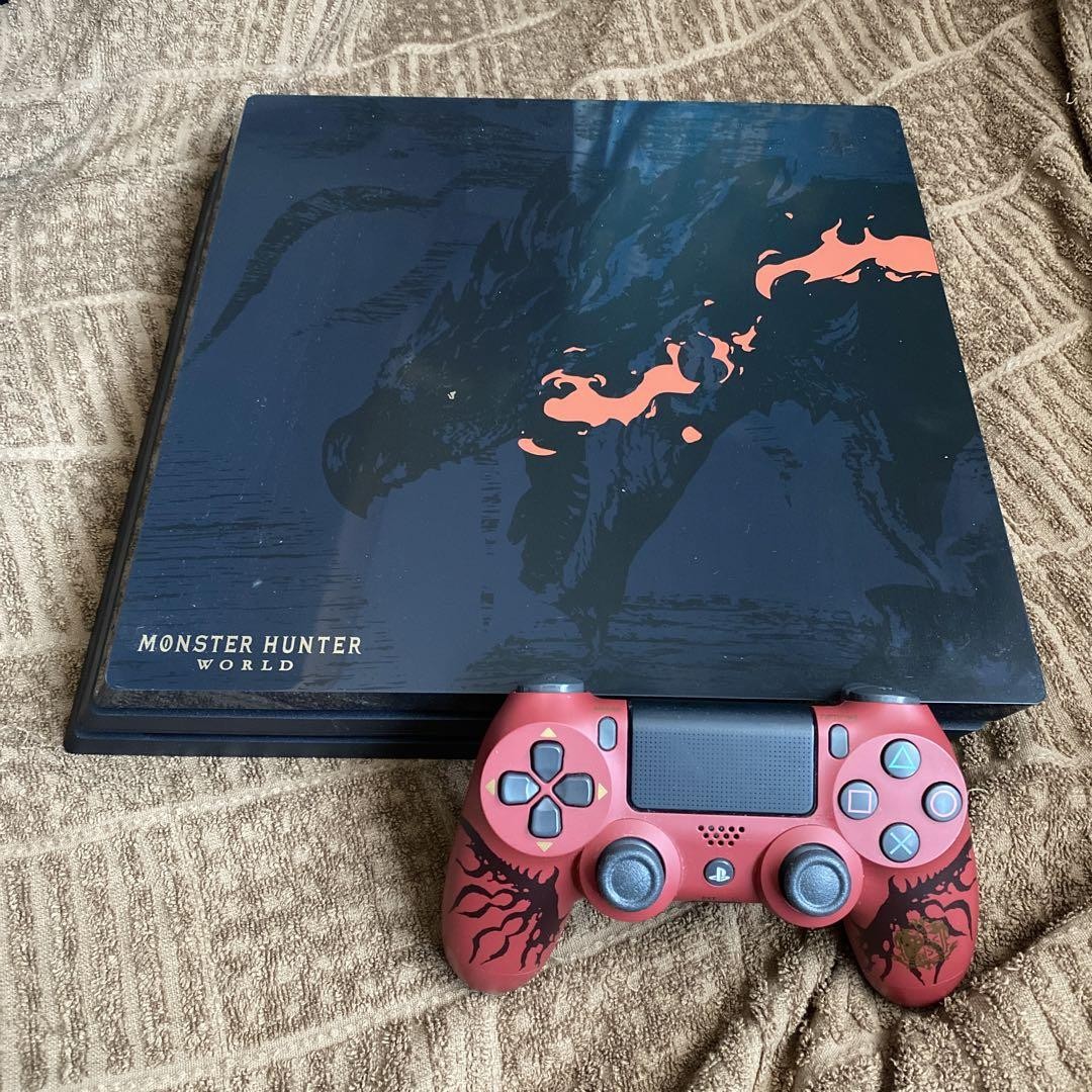 Sony PlayStation 4 Pro Console MONSTER HUNTER WORLD LIOLEUS